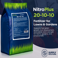 20-10-10 NitroPlus Fertilizer for Lawns and Gardens, All Purpose Lawn Fertilizer and Garden Fertilizer, Outdoor Plant Food with Nitrogen Phosphate and Potash Blend