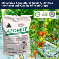 Supply Solutions Azomite Powder Trace Minerals - Nourishment for Plant Growth and Roots - Soluble and Re-mineralize Soil