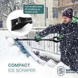 Supply Solutions Snow Shovel Ice Scraper Survival Shovel