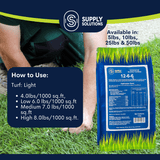 Supply Solutions 12-6-6 Ornamental Booster Fertilizer - Plant Food Topdress on Foliage, Nurseries and Landscapes - Controlled Release NPK Plant Fertilizer with Macro and Micro Nutrients