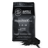 Supply Solutions HumiPro(K) WSP | Premium Humic and Fulvic Powder Fertilizer for Lush Plants and Lawns - Superior Soil Conditioning