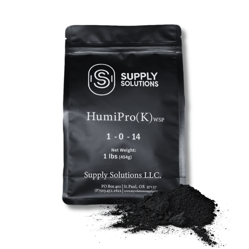 Supply Solutions HumiPro(K) WSP | Premium Humic and Fulvic Powder Fertilizer for Lush Plants and Lawns - Superior Soil Conditioning