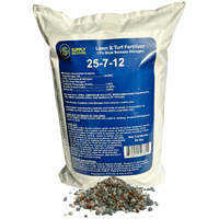 Supply Solutions 25-7-12 Lawn Fertilizer - Lawn Food for Grass, Turf and Garden Plants for Greener Grass - Plant Food for Lawn