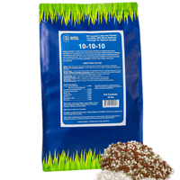 Supply Solutions 10-10-10 Complete Lawn & Garden Granular Fertilizer with Micronutrients – Balanced NPK Plant Food for Soil Health, Blooms & Roots – Safe for Vegetables, Fruits, Lawns