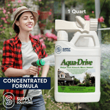 Aqua Drive Liquid Lawn Aerator Hose End Spray Soil Conditioner - Breaks Compacted Soil, Effortless Soil Aeration for Lush Landscapes