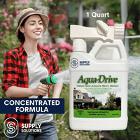 Aqua Drive Liquid Lawn Aerator Hose End Spray Soil Conditioner - Breaks Compacted Soil, Effortless Soil Aeration for Lush Landscapes