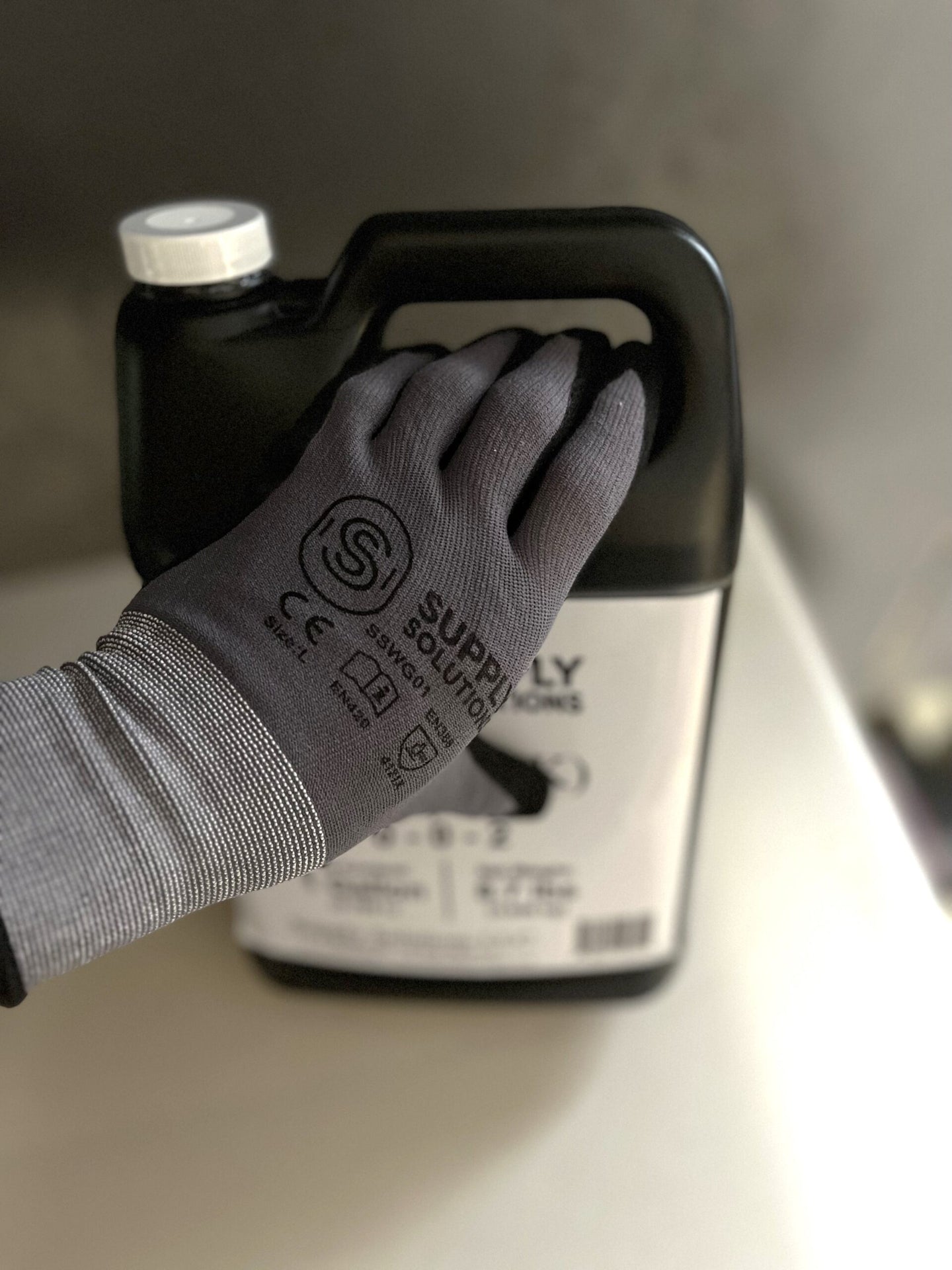 Supply Solutions APE SKINZ Sandy Nitrile Coated Safety Work Cut Gloves For Men Women General Use Landscaping Construction 12 Pair