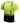 Moisture Wicking High Visibility Shirts - Radians ST11B Type R Class 2 Short Sleeve Black Bottom T-Shirt Yellow/Orange