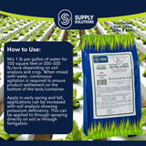 Supply Solutions Sulfate of Potash 0-0-50 - Sulfate of Potash Plant Fertilizer for Flowers, Lawn, Fruits
