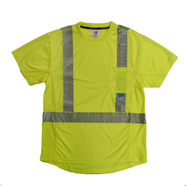 Hi Vis Work Shirts, Radians ST31-2 Short Sleeve Cooling T-Shirt
