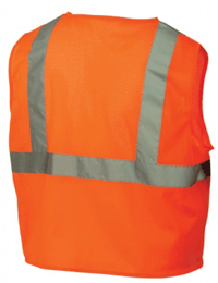 Pyramex RVZ21 Series Type R Class 2 Mesh Safety Vest with Pocket
