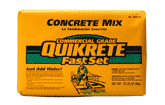 QUIKRETE® FastSet® Concrete Mix