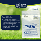 Supply Solutions 7-0-26 Organic Fertilizer - 7% Nitrogen 26% Potash - Derived from Soy Protein Hydrolysate and Sulfate of Potash - Fertilizer for Vegetable Garden and Tomato Plants
