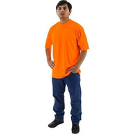 Moisture Wicking High Visibility Shirts, Majestic Non-ANSI Hi Vis Orange