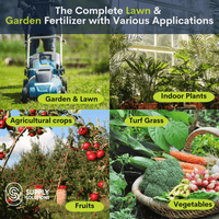 Supply Solutions 16-16-16 Complete Lawn & Garden All Purpose Granular Fertilizer - The Ultimate Plant Food for Lush Greenery - Bundle with Gardening Tools Perfect for Men and Women
