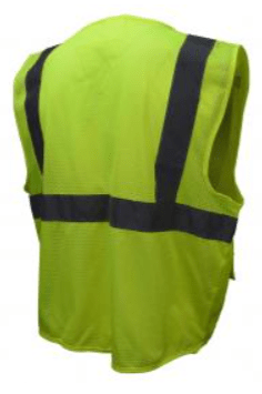 Radians Multipurpose Safety Vest, Radians SV27 Multipurpose Surveyor Type R Class 2 Safety Vest Yellow/Orange