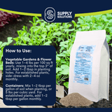 Supply Solutions Pacific Bounty Organic Fish Bone Meal Fertilizer 6-13-0 - Plus 14% Calcium for Plants Root Development- High Phosphorus Plant Food for Tomatoes, Flowers, Bulbs, Veggies – Non-GMO