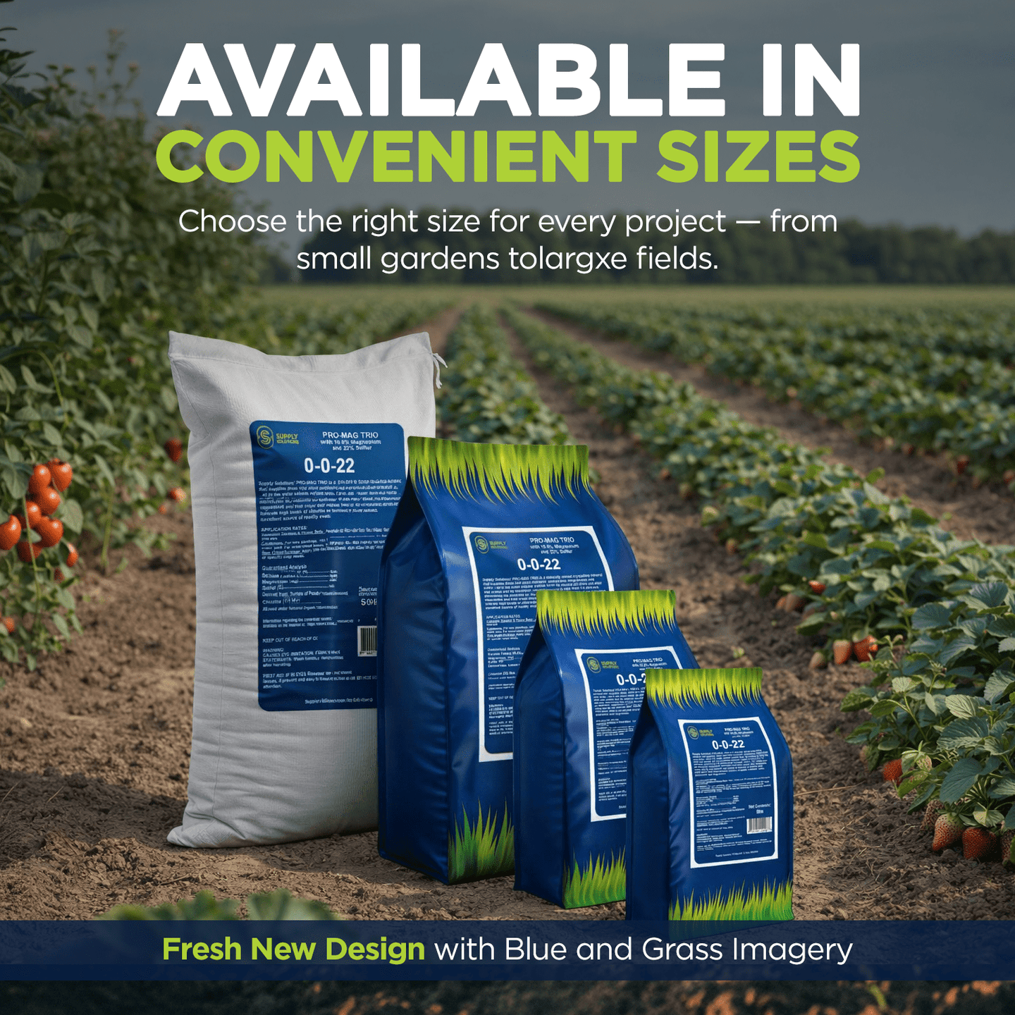 0-0-22 Pro-Mag Trio - High Potassium, Magnesium & Sulfur Fertilizer