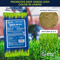 Supply Solutions Urea 46-0-0 Nitrogen Fertilizer to Stimulate Lush Growth and Deep Green Color
