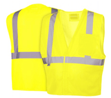 Breakaway Safety Vest, Pyramex RVHL25 SeriesType R Class 2 Breakaway Safety Vest Yellow/Orange