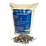 Supply Solutions 21.4-7-14.1 Lawn and Turf Fertilizer with Iron - Plant Food for Lawn Achieves a Lush Green Lawn in Weeks - Turf Builder for All Grass Types