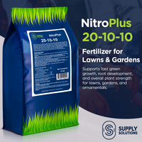 Supply Solutions NitroPlus 20-10-10 Fertilizer for Lawns and Gardens, All Purpose Lawn Fertilizer and Garden Fertilizer, Outdoor Plant Food with Nitrogen Phosphate and Potash Blend 10Lbs