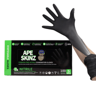 APE SKINZ 7 Mil Nitrile Gloves Disposable Industrial Powder & Latex Free