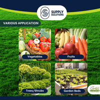 Supply Solutions Pacific Bounty 2.0-0.5-1.25 Organic Fish Fertilizer for Plants - Nutrient-rich Liquid Organic Fertilizer for Vegetables Fruits - Derived Fish Protein Hydrolysate Molasses
