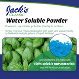 Jack's Classic 20-20-20 All Purpose Water-Soluble Fertilizer with Micronutrients to Provide General Growth on All Plants