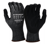 Pyramex GL603DPC5 Micro-Foam Nitrile Dipped Gloves Cut 4 (Dozen)