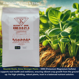 KMS 0-0-21.5 (Potassium Magnesium Sulfate) Fertilizer - The Best Plant Food for Low Magnesium Soils Prone to Nutrient Loss