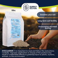 Supply Solutions Pacific Bounty Organic Fish Bone Meal Fertilizer 6-13-0 - Plus 14% Calcium for Plants Root Development- High Phosphorus Plant Food for Tomatoes, Flowers, Bulbs, Veggies – Non-GMO