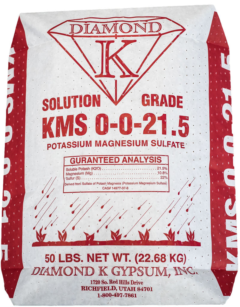 Water Soluble Magnesium Sulfur and Potassium - KMS - Potassium Magnesium Sulfate