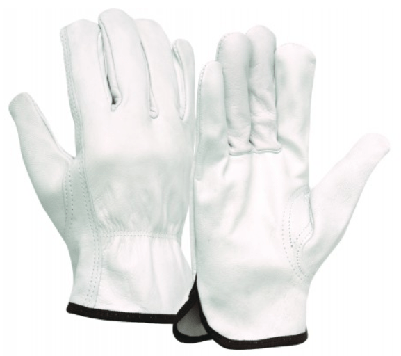 Pyramex GL3001K Select Grain Goatskin Leather Driver Gloves (Dozen)