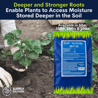 Supply Solutions 25-7-12 Lawn Fertilizer - Lawn Food for Grass, Turf and Garden Plants for Greener Grass - Plant Food for Lawn