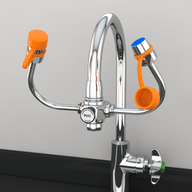 EyeSafe-X™ Faucet-Mounted Eyewash Station