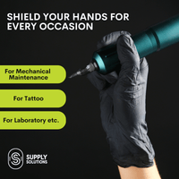 APE SKINZ 7 Mil Nitrile Gloves Disposable Industrial Powder & Latex Free