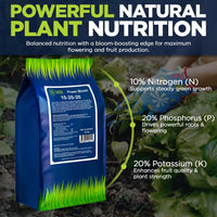 10-20-20 Power Bloom Booster Fertilizer for Flowers and Plants, High Phosphorus NPK Fertilizer for Vegetable Garden