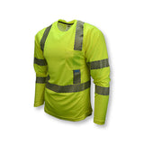 High Visibility Long Sleeve Shirts, Radians ST31-3 Long Sleeve Cooling T-Shirt