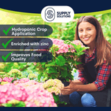 Supply Solutions Ammonium Sulfate Fertilizer 21-0-0 +24% Sulfur for Deep Green Plants - Soil Acidifier for Flowers, Trees, Lawn, Acid Loving - Sulfur for Plants Hydrangea Fertilizer