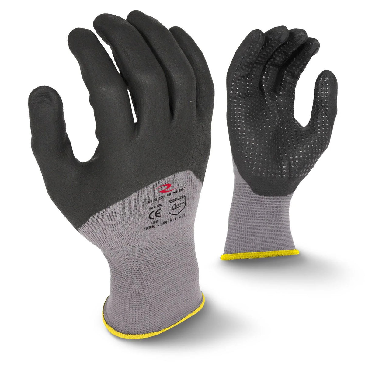 Radians RWG11 Micro-Foam Nitrile Gripper Glove