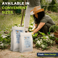 Supply Solutions Organic Crab Meal Fertilizer 4-2-0 | 18% Calcium | Natural Soil Amendment for Garden, Lawn, and Flower Beds | Improves Soil Health & Boosts Plant Growth