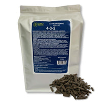 Supply Solutions 4-3-2 Nutri-Proganic Granular Organic Chicken Manure Premium Fertilizer - Ideal for a Variety of Food Crops - For Soil Moisture & Drainage