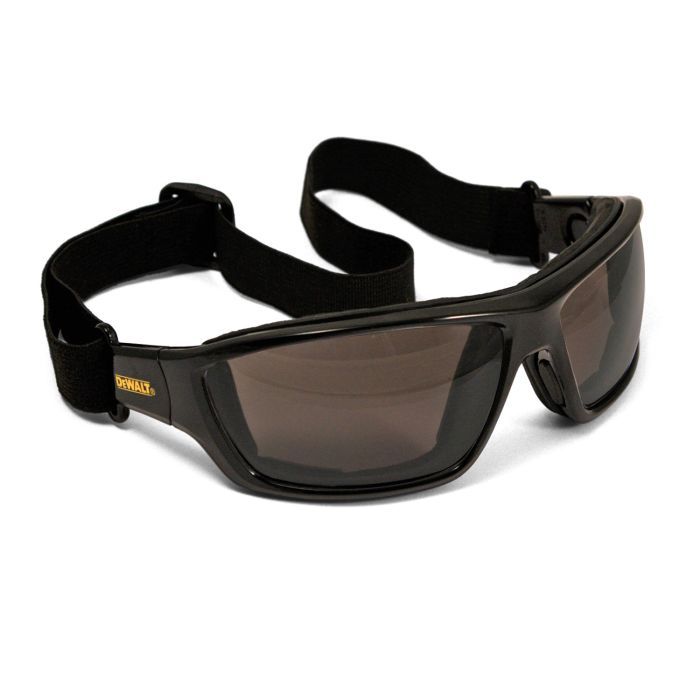 DEWALT DPG83 Converter™ Protective Eyewear - Black Frame - Smoke Anti-Fog Lens