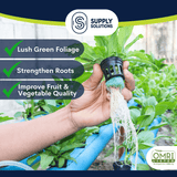 Supply Solutions 7-0-26 Organic Fertilizer - 7% Nitrogen 26% Potash - Derived from Soy Protein Hydrolysate and Sulfate of Potash - Fertilizer for Vegetable Garden and Tomato Plants