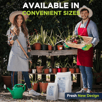 Organic Seafood Fertilizer 6-7-2 | 14.5% Calcium | All-Natural Fish & Shellfish-Based Garden Fertilizer | Boosts Growth, Improves Soil, and Prevents Blossom End Rot