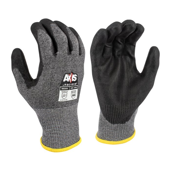 Radians RWG560 AXIS™ Cut Protection Level A4 PU Coated Glove