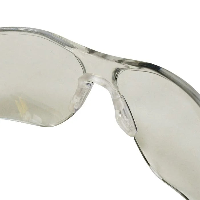 Radians Tecona® Safety Eyewear - Clear Frame - Indoor/Outdoor Lens