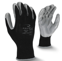 Radians Smooth Nitrile Palm Coated Work Gloves (sold by the dozen)