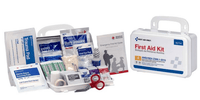 ANSI Compliant First Aid Kit, 10 Person Bulk Plastic First Aid Kit